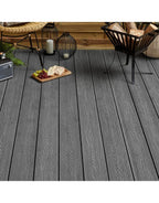 stone grey classic composite decking