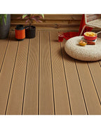 golden brown classic composite decking