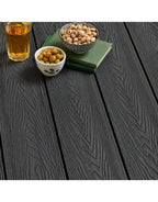 anthracite grey classic composite decking