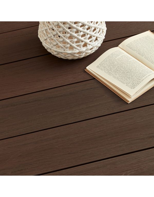 walnut premium composite decking