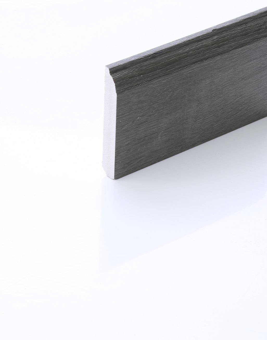 Evocore 80mm Skirting - Driftwood Grey Oak
