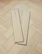 evocore premium herringbone glacier oak