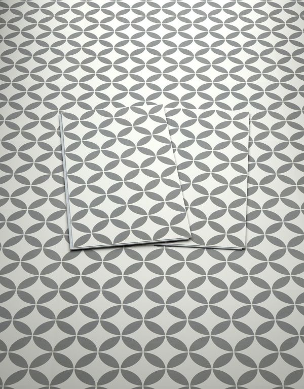 evocore premium patterned tile geometric grey