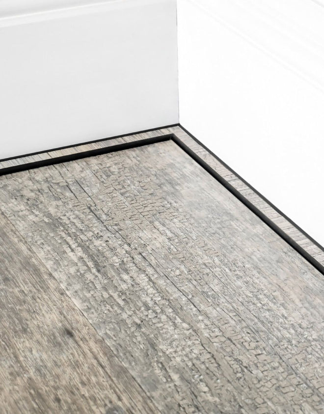 Elite LVT Tramline End - Black