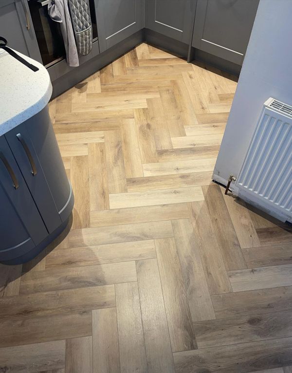 evocore premium herringbone natural english oak