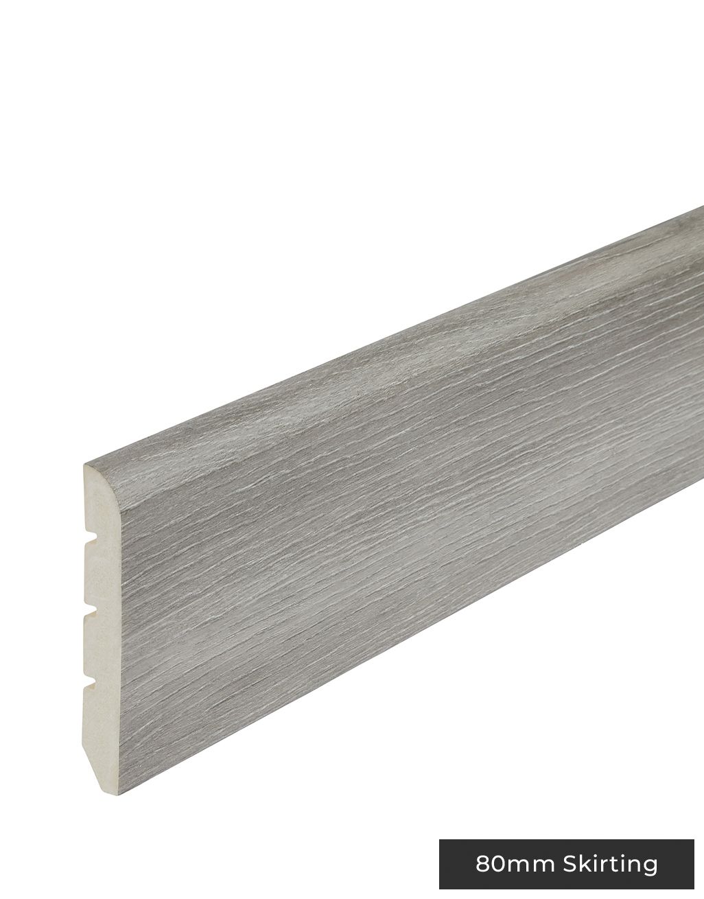 EvoCore Skirting - Grey Harbour Oak