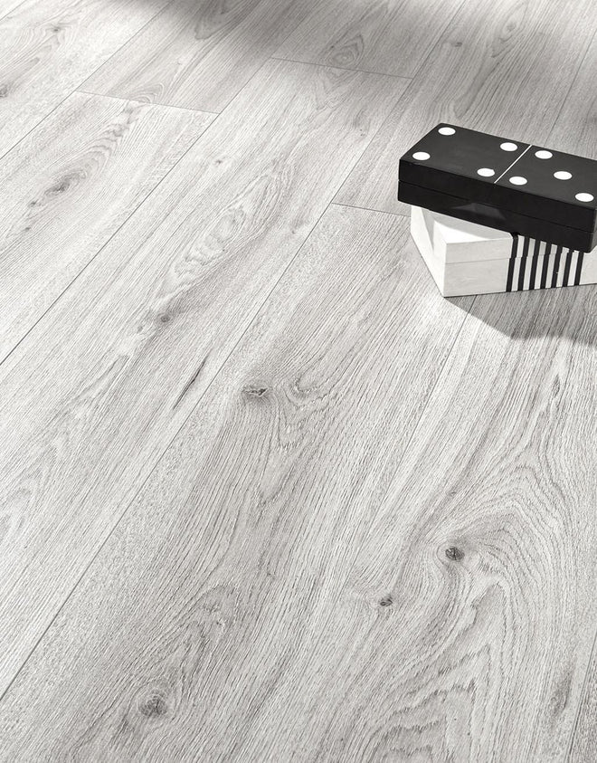 Farmhouse - Light Grey Oak Laminate Flooring