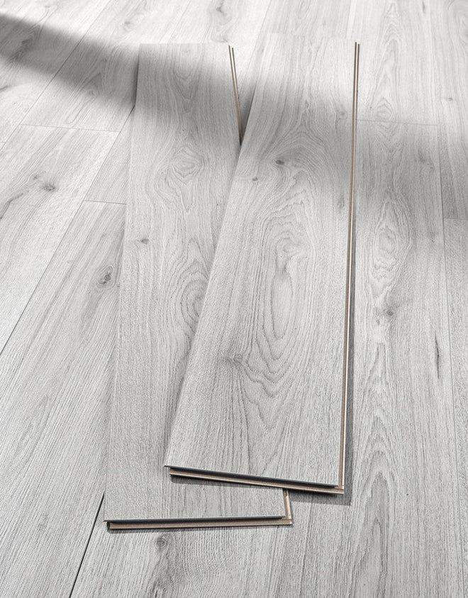 Farmhouse - Light Grey Oak Laminate Flooring