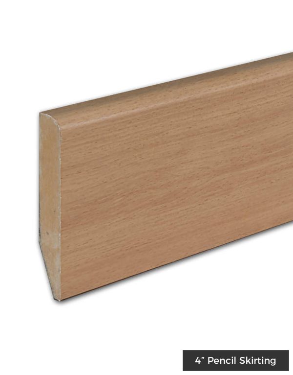 fc7 natural plain wood skirting