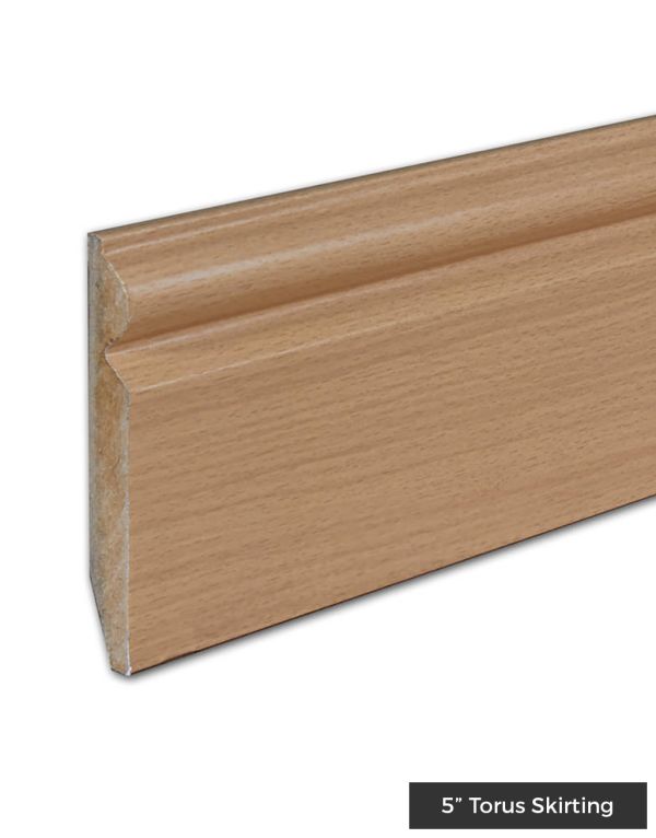 fc7 natural plain wood skirting