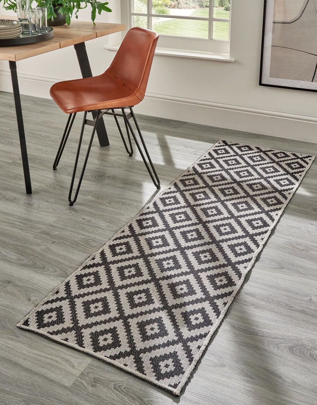 Fossil Grey Aztec - Runner