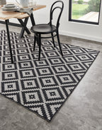Fossil Grey Aztec Rug