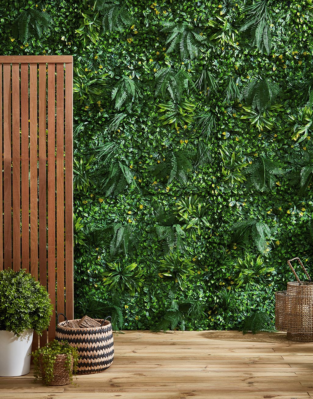 Botanical Artificial Green Living Wall