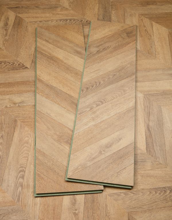 heritage butterscotch oak chevron