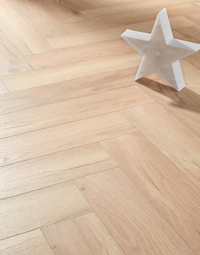 Herringbone - Elegant Oak Laminate Flooring