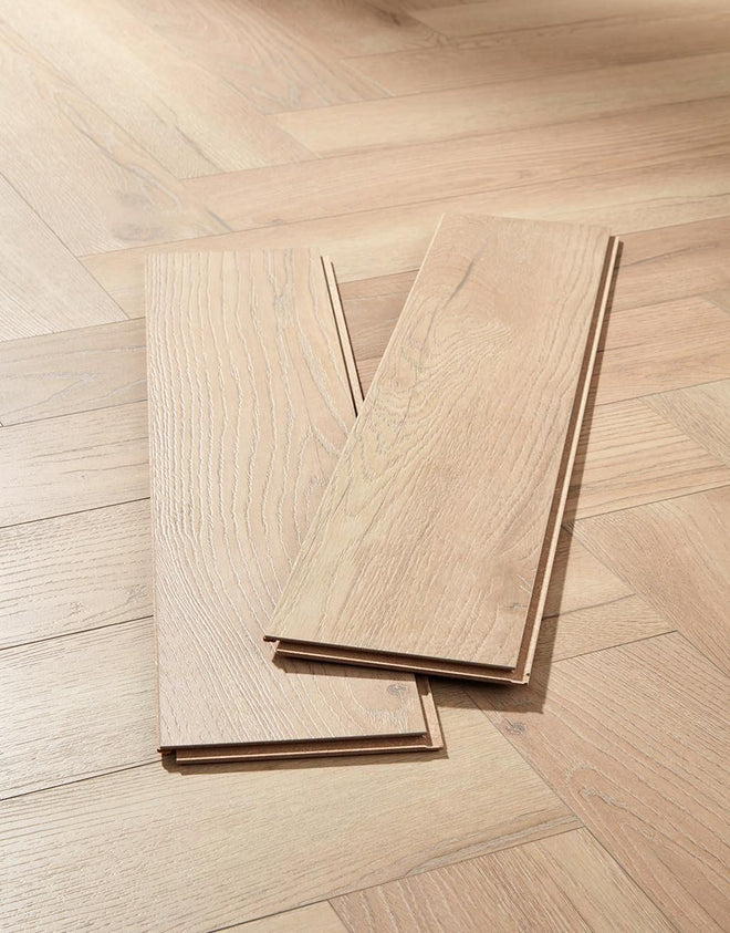 Herringbone - Elegant Oak Laminate Flooring