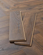 Herringbone - Espresso Oak Laminate Flooring