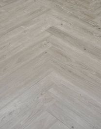 Herringbone - Light Grey Oak LVT Flooring