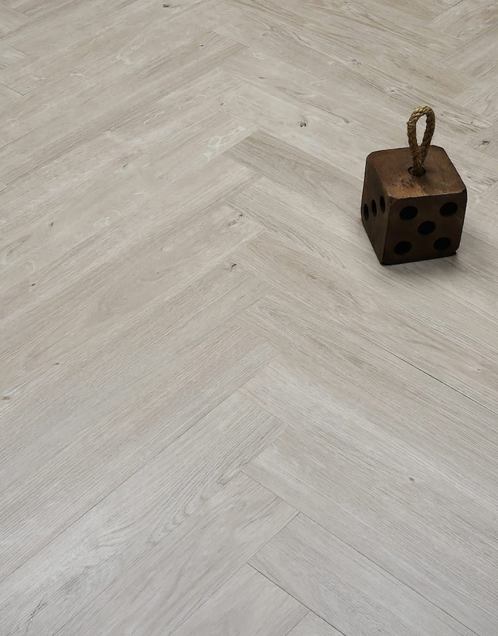 Herringbone - Light Grey Oak LVT Flooring