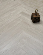 Herringbone - Light Grey Oak LVT Flooring
