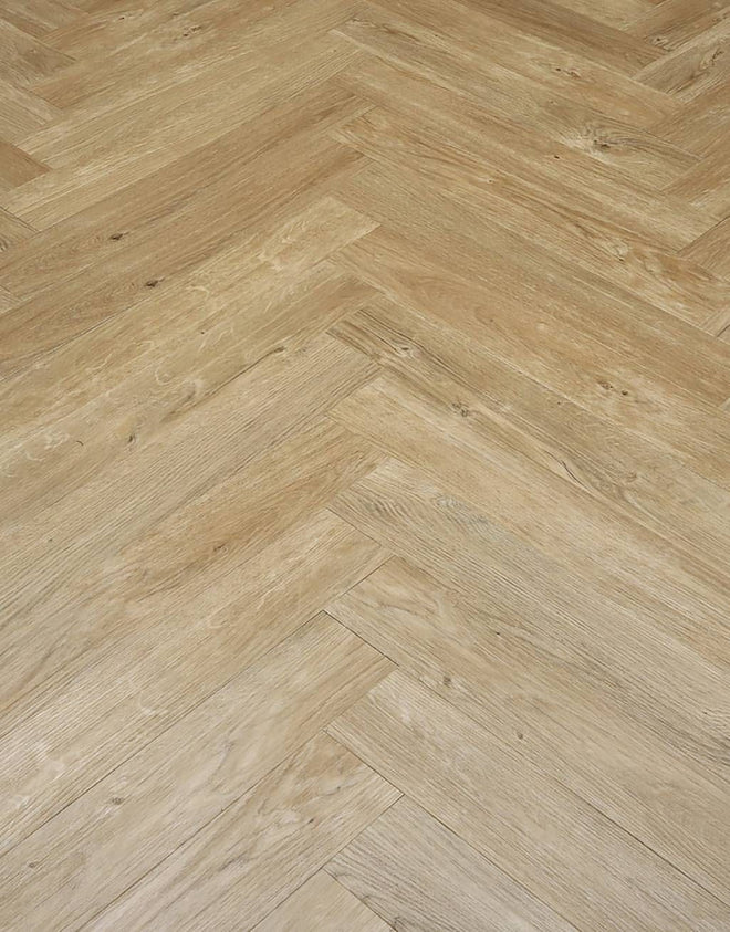 Herringbone - Natural Oak LVT Flooring
