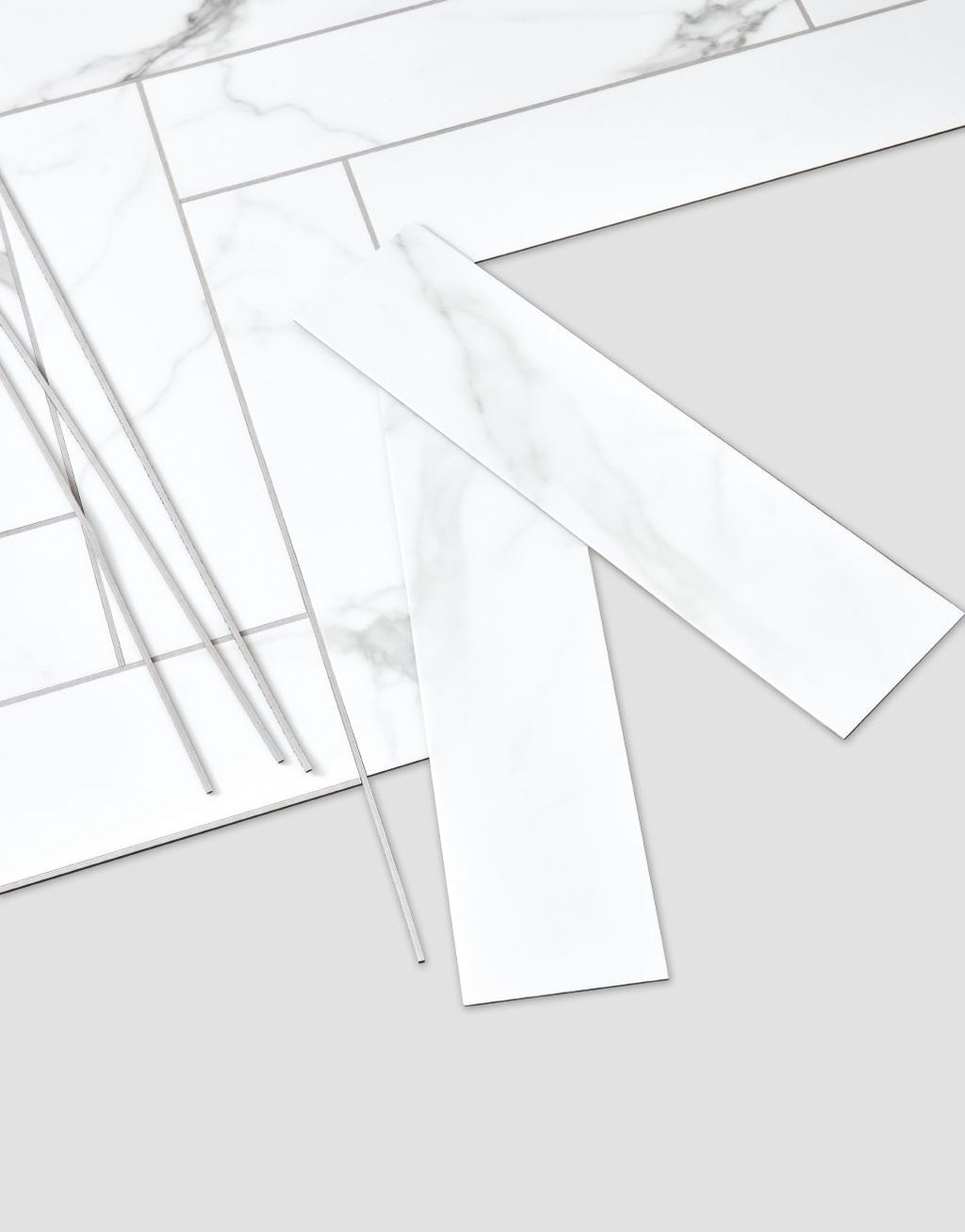 Feature Strips - Light Grey