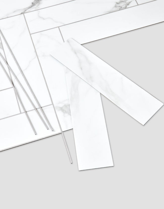 Feature Strips - Light Grey