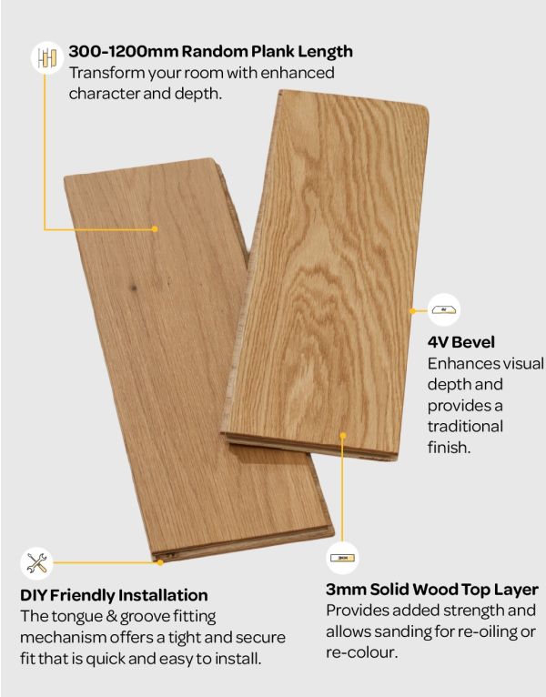 loft prime natural brushed lacquered engineered wood flooring