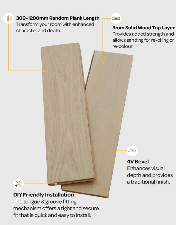 loft prime natural lacquered engineered wood flooring