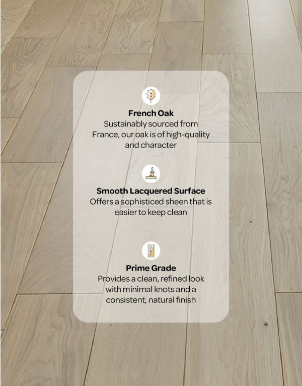 loft prime natural lacquered engineered wood flooring