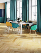 marylebone champagne oak brushed lacquered engineered wood flooring