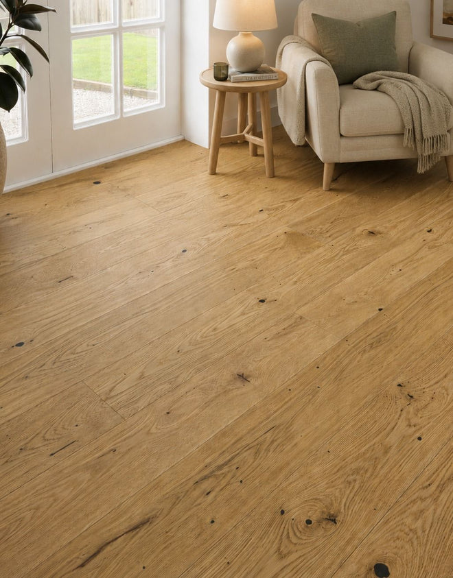 Mayfair Nature Oak Brushed & Oiled Engineered Wood Flooring