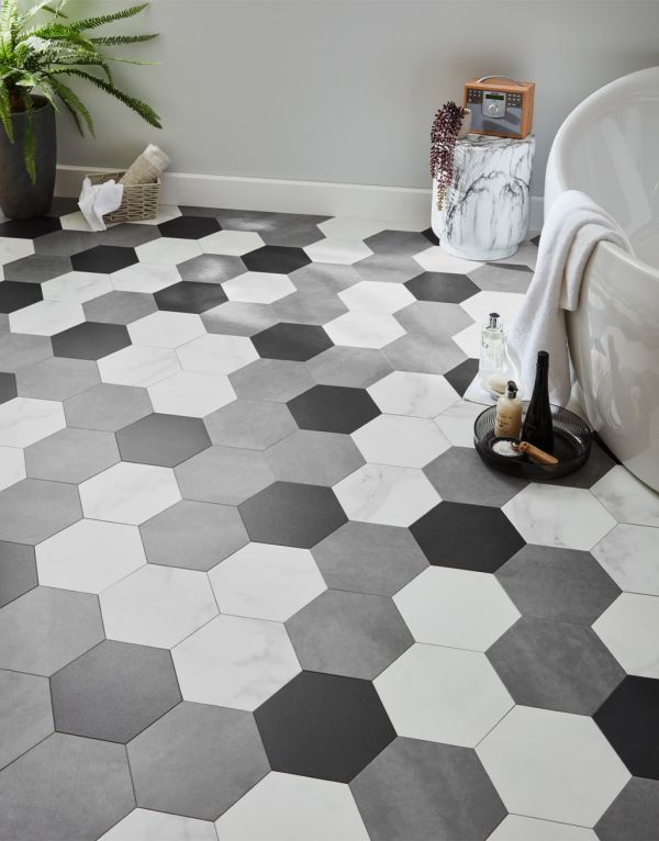 symphony hex tile italian marble