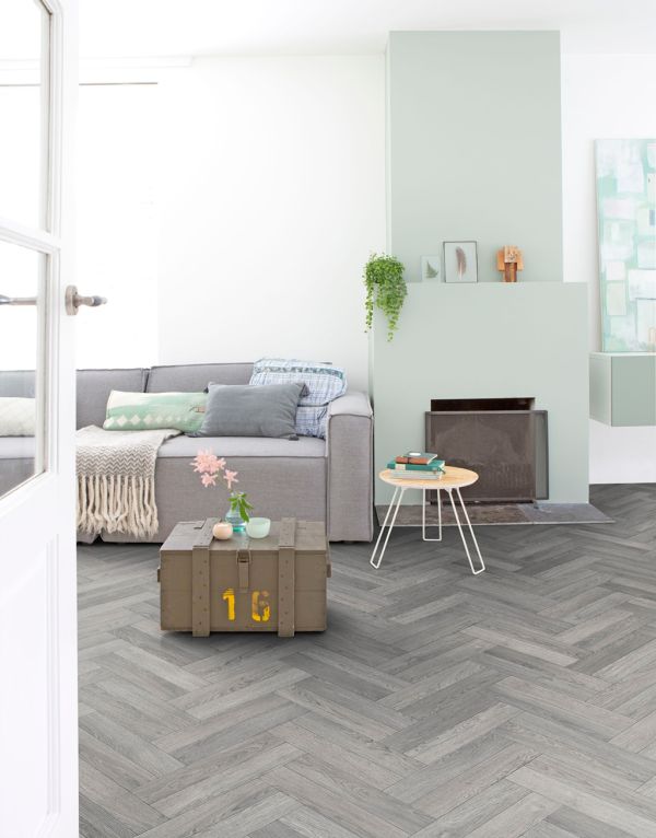 moderna dove oak herringbone