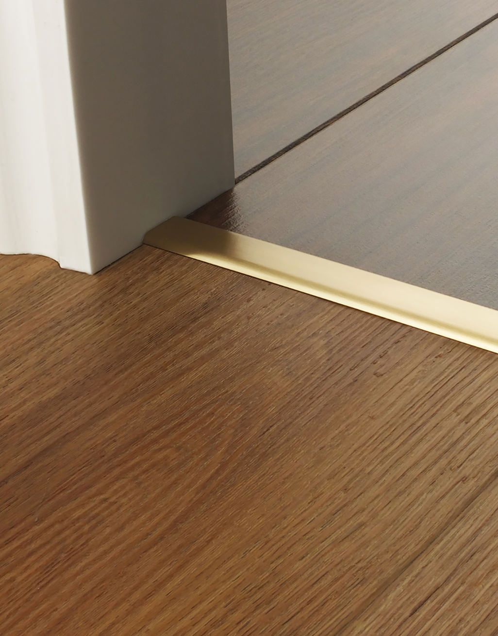 Satin Brass Hard Flooring Elite Cover