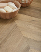 signature chevron woodland oak