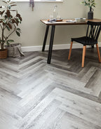 Artisan Herringbone - Driftwood Grey Oak