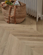 signature chevron oyster oak