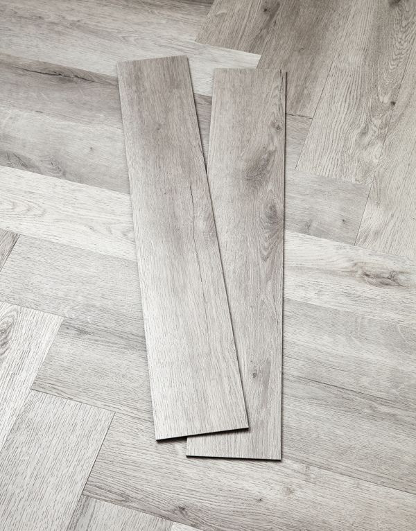 artisan herringbone shoreline grey oak