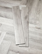 artisan herringbone shoreline grey oak