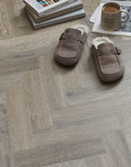 elegance herringbone sandy cove oak