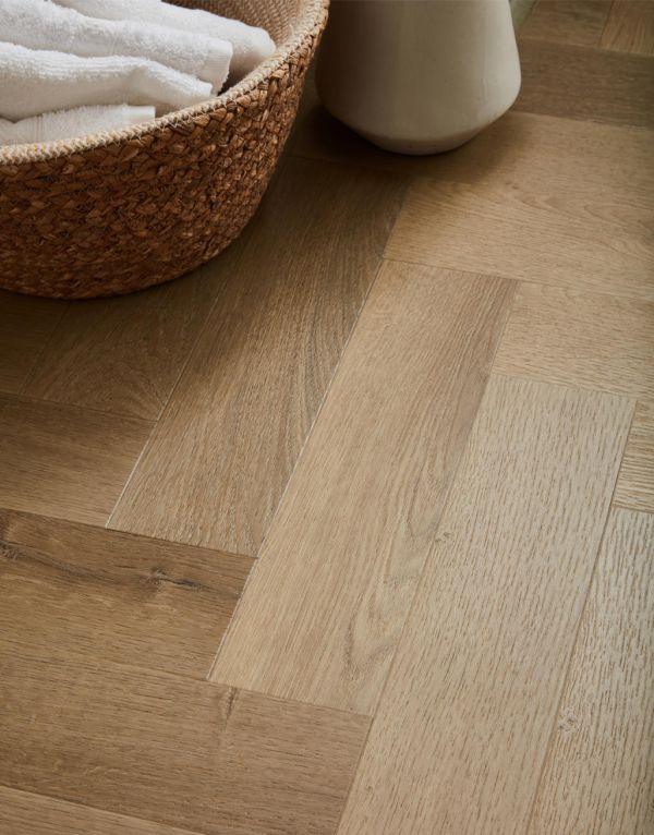 signature herringbone oyster oak