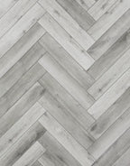 evocore premium herringbone shoreline grey oak