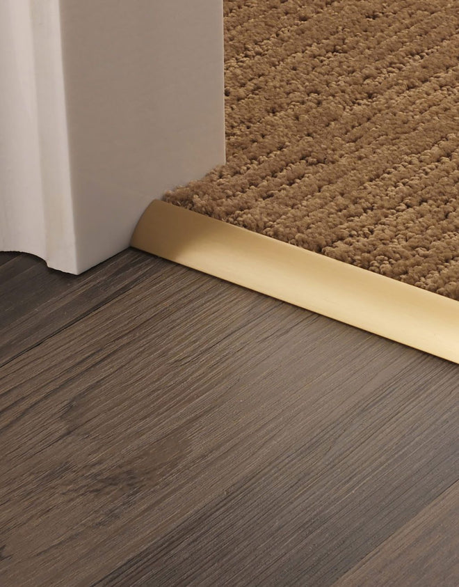 Elite Carpet to Vinyl or Dryback LVT - Satin Brass