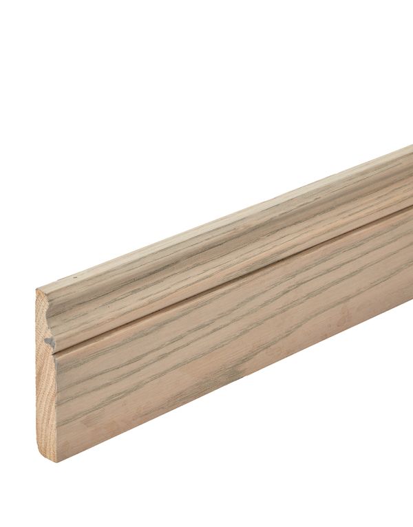 ws8 solid oak skirting