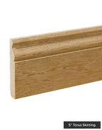 ws2 solid oak skirting