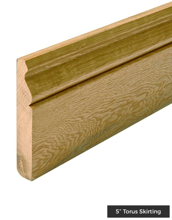 ws5 solid oak skirting