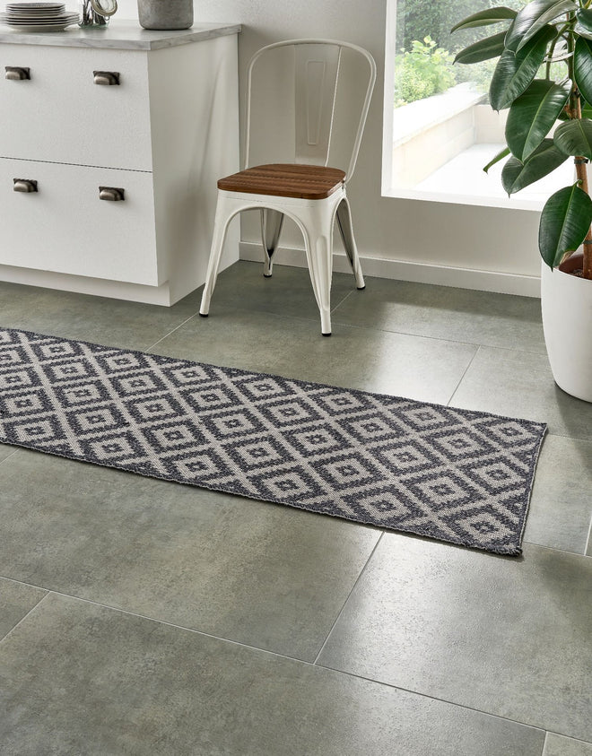 Slate Grey Aztec - Runner