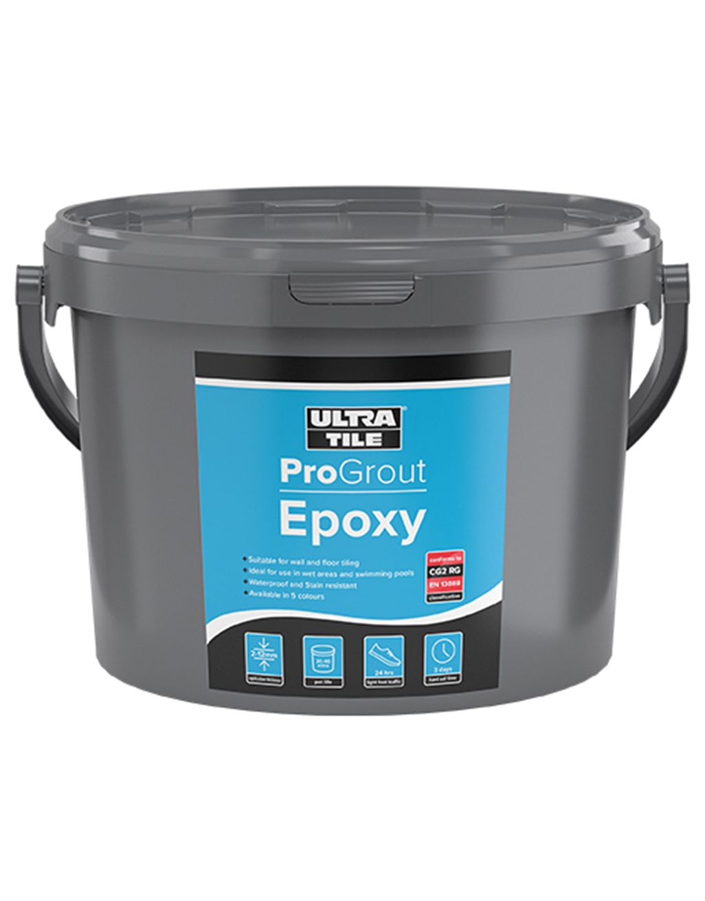 Epoxy Grout - Silver Grey 3kg