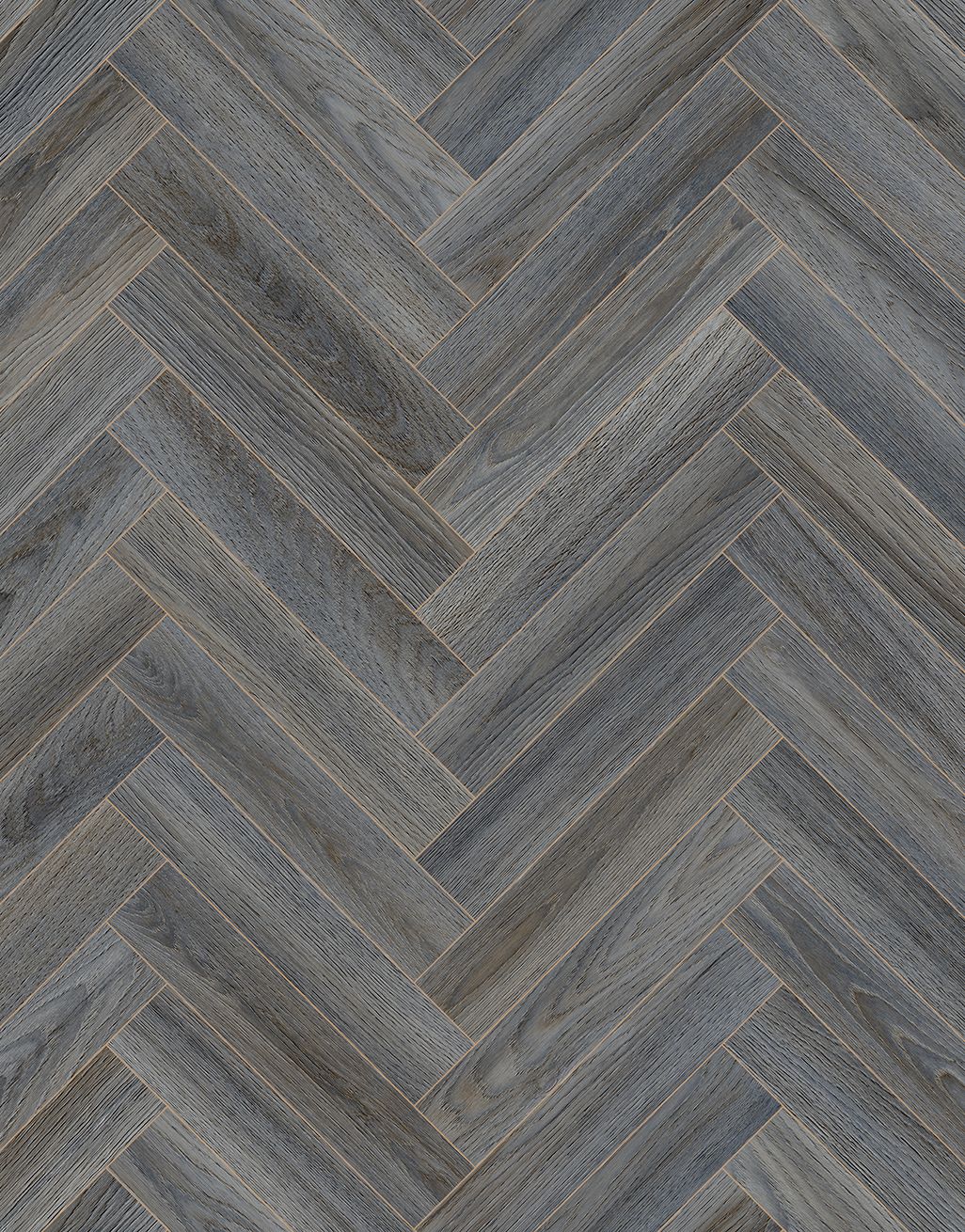 Victoria - Cobalt Herringbone